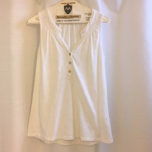 White Lily Pulitzer Essie Sleeveless Top